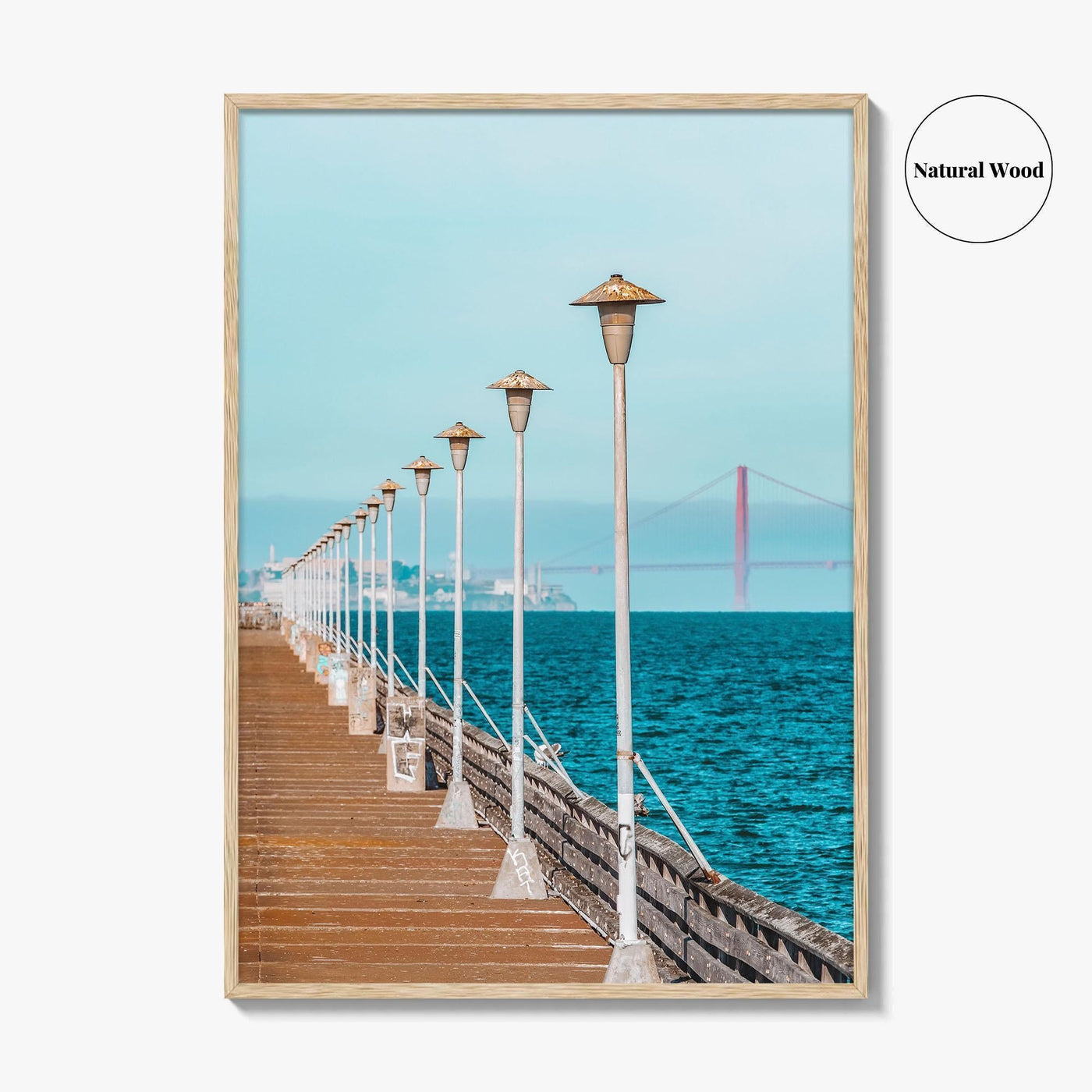 Berkeley Fine Art Photo Print, San Francisco Bay, California USA Wall Poster
