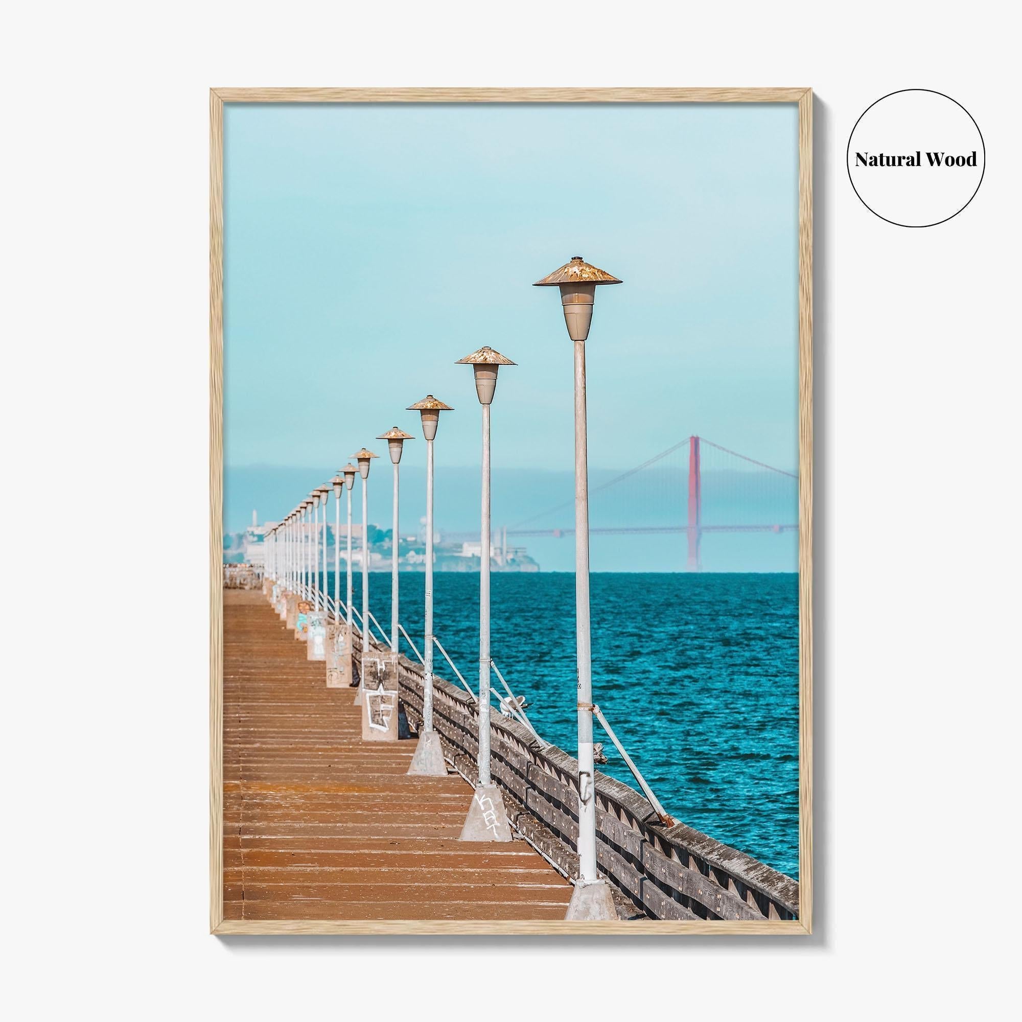 Berkeley Fine Art Photo Print, San Francisco Bay, California USA Wall Poster