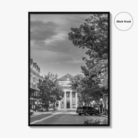 Gainesville Black and White Fine Art Photo Print, FL USA, Wall Poster