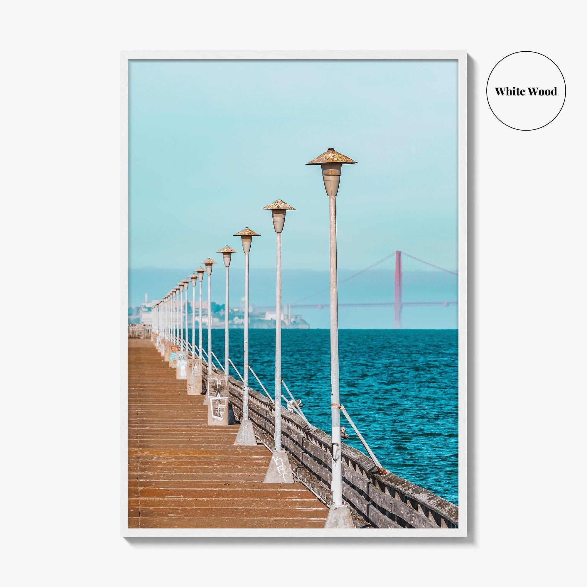 Berkeley Fine Art Photo Print, San Francisco Bay, California USA Wall Poster