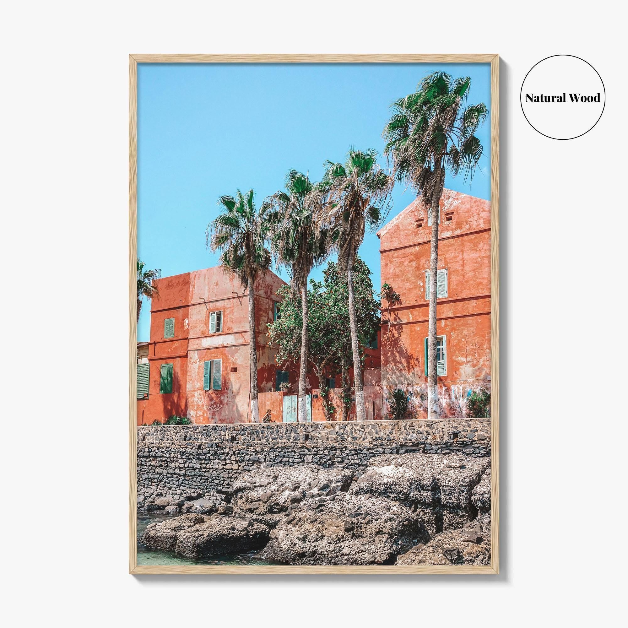 Dakar Fine Art Photo Print, Goree Island, Senegal Wall Poster, Africa