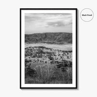 Queen Elizabeth National Park Black and White Fine Art Photo Print, Uganda Poster