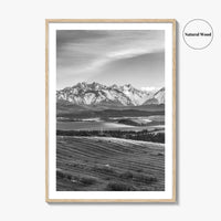 Slovakia Black and White Fine Art Photo Print, Belianske Tatry, Tatra Mountains Art
