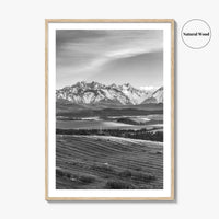 Slovakia Black and White Fine Art Photo Print, Belianske Tatry, Tatra Mountains Art
