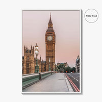 London Fine Art Photo Print, Big Ben Westminster, England UK, Poster