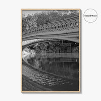Central Park Black and White Fine Art Photo Print, New York City Wall Poster