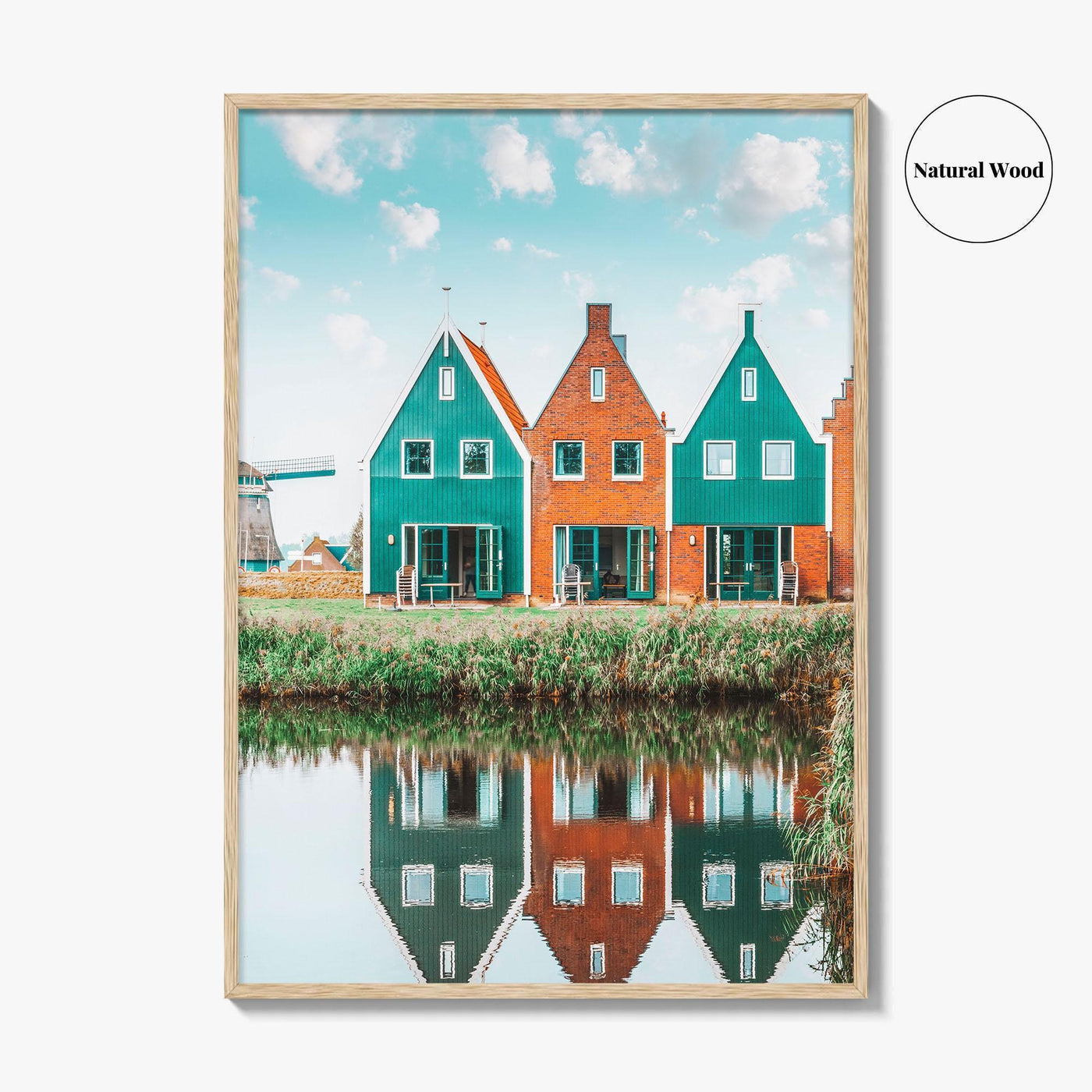 Volendam Fine Art Photo Print, North Holland Netherlands Wall Decor Poster