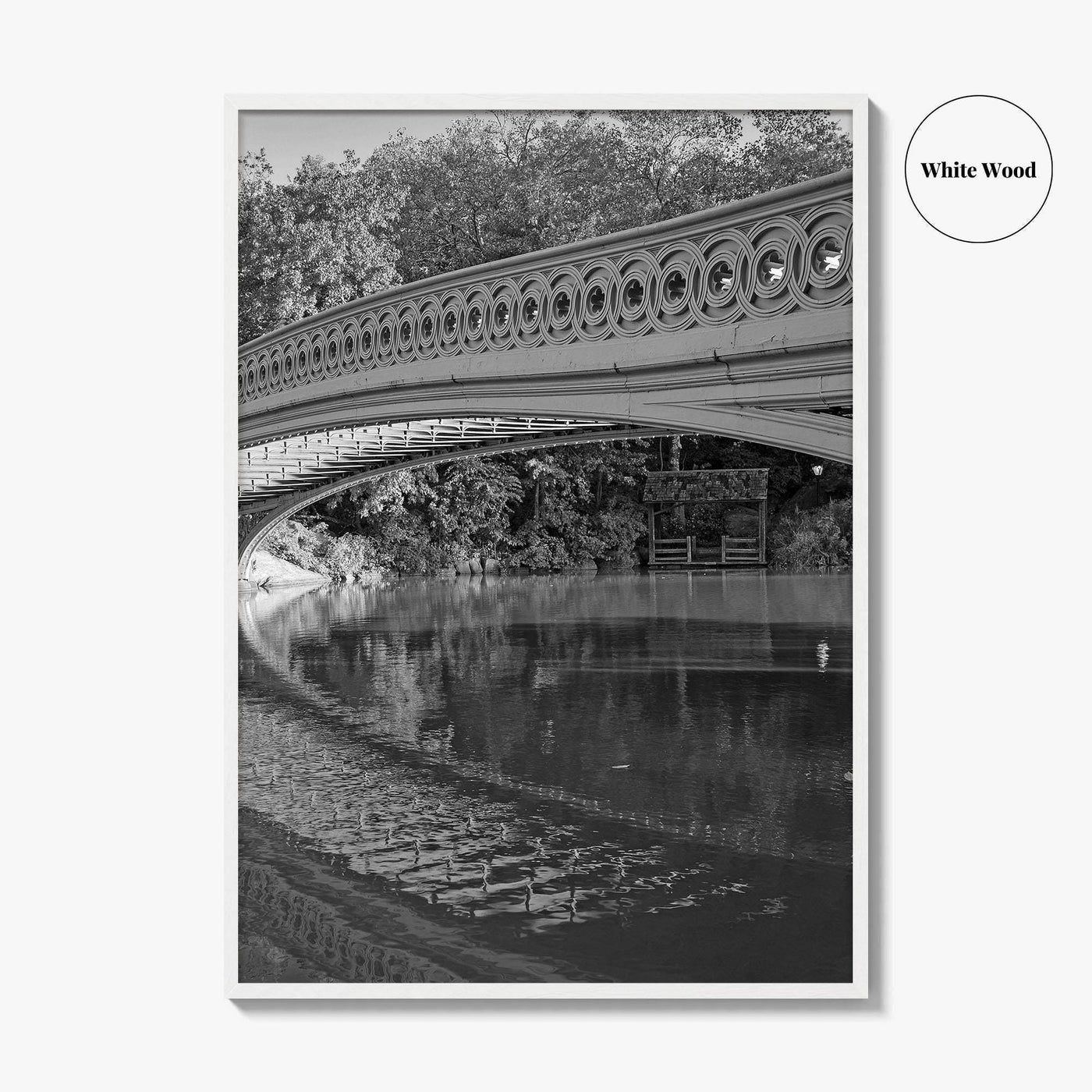 Central Park Black and White Fine Art Photo Print, New York City Wall Poster