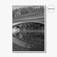 Central Park Black and White Fine Art Photo Print, New York City Wall Poster