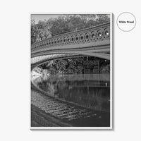 Central Park Black and White Fine Art Photo Print, New York City Wall Poster