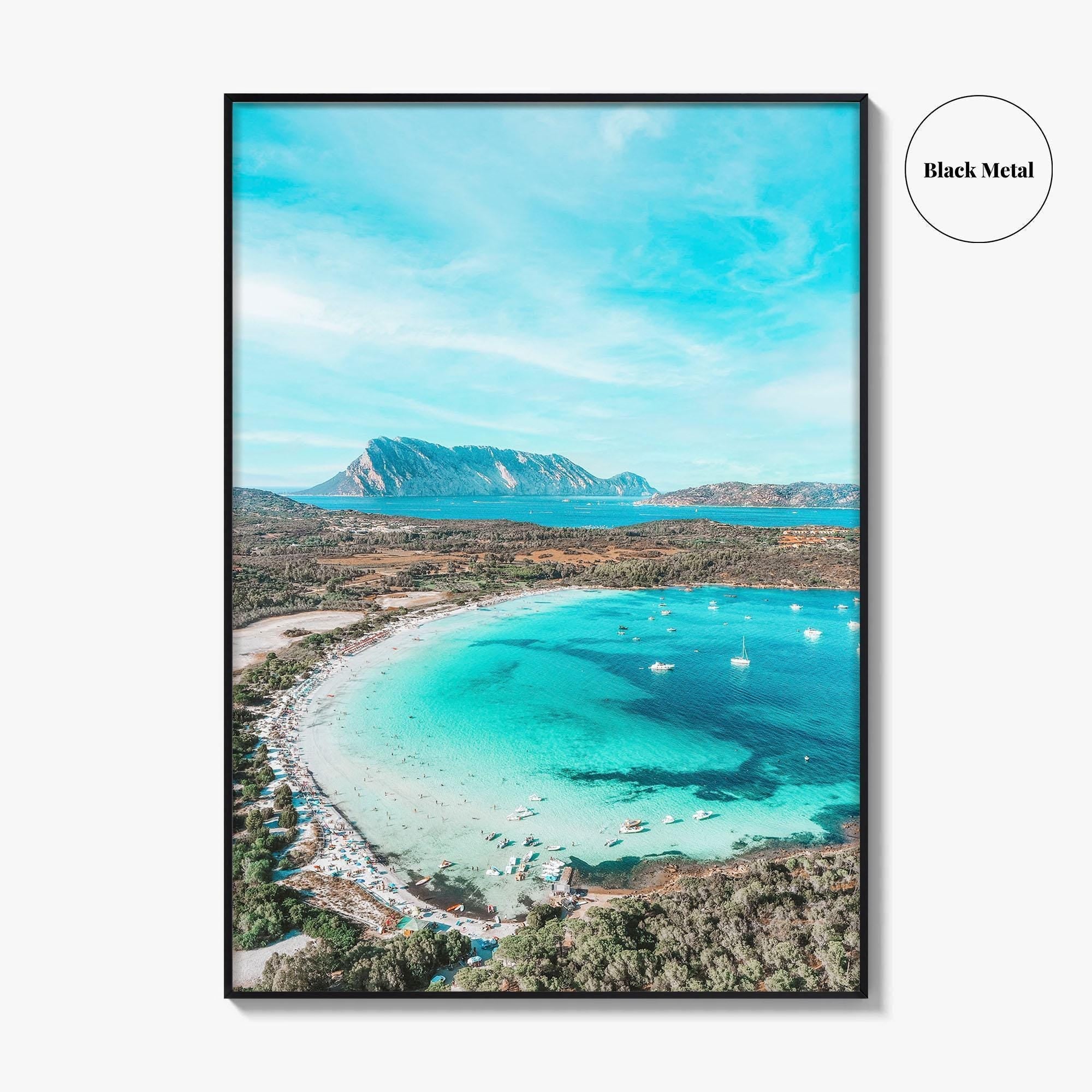 Sardinia Fine Art Photo Print, Cala Brandinchi, Tavolara Island, San Teodoro Italy, Beach Poster