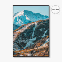 Aspen Fine Art Photo Print, Colorado, Buttermilk, Highlands, Ski Slope, Rocky Mountains, Poster