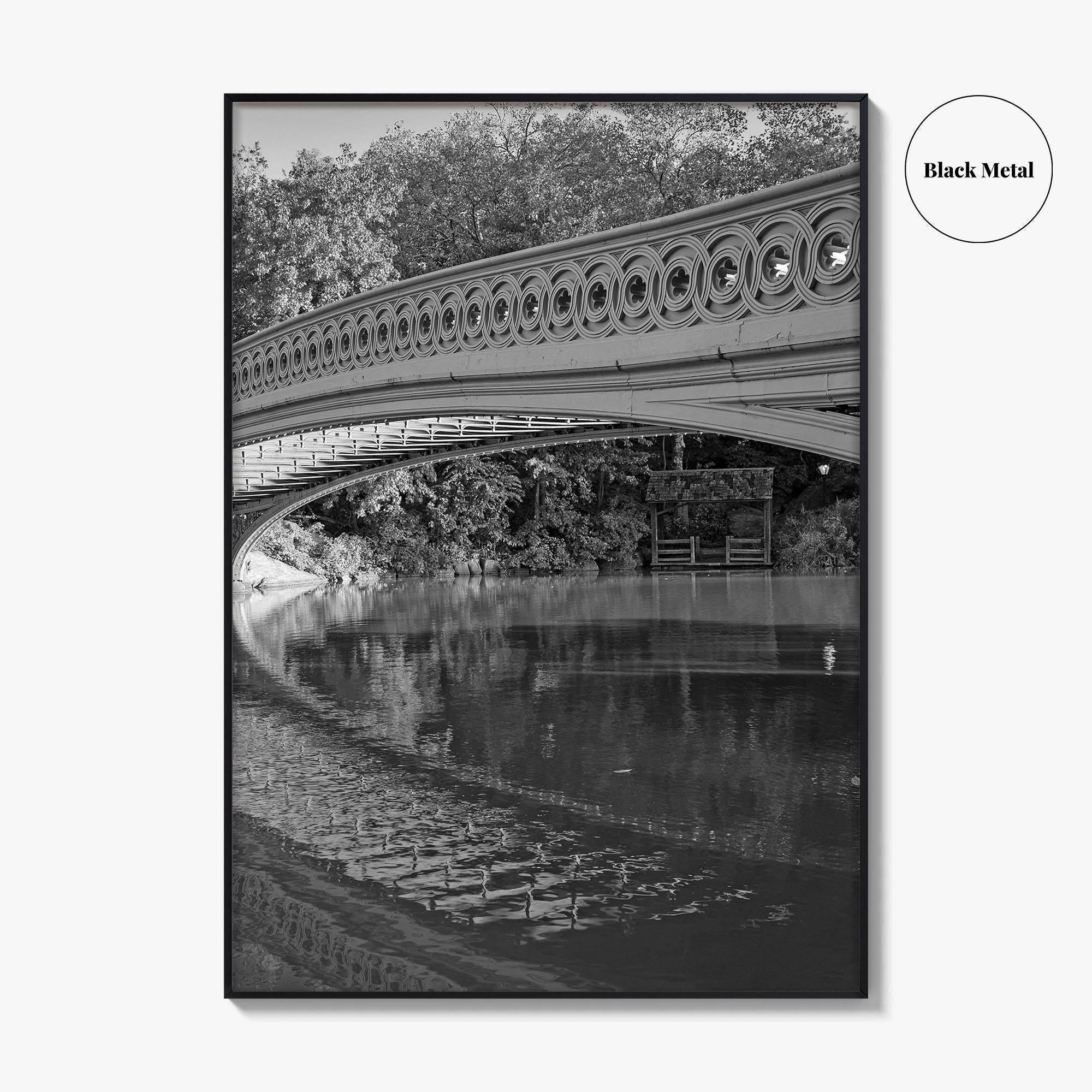 Central Park Black and White Fine Art Photo Print, New York City Wall Poster
