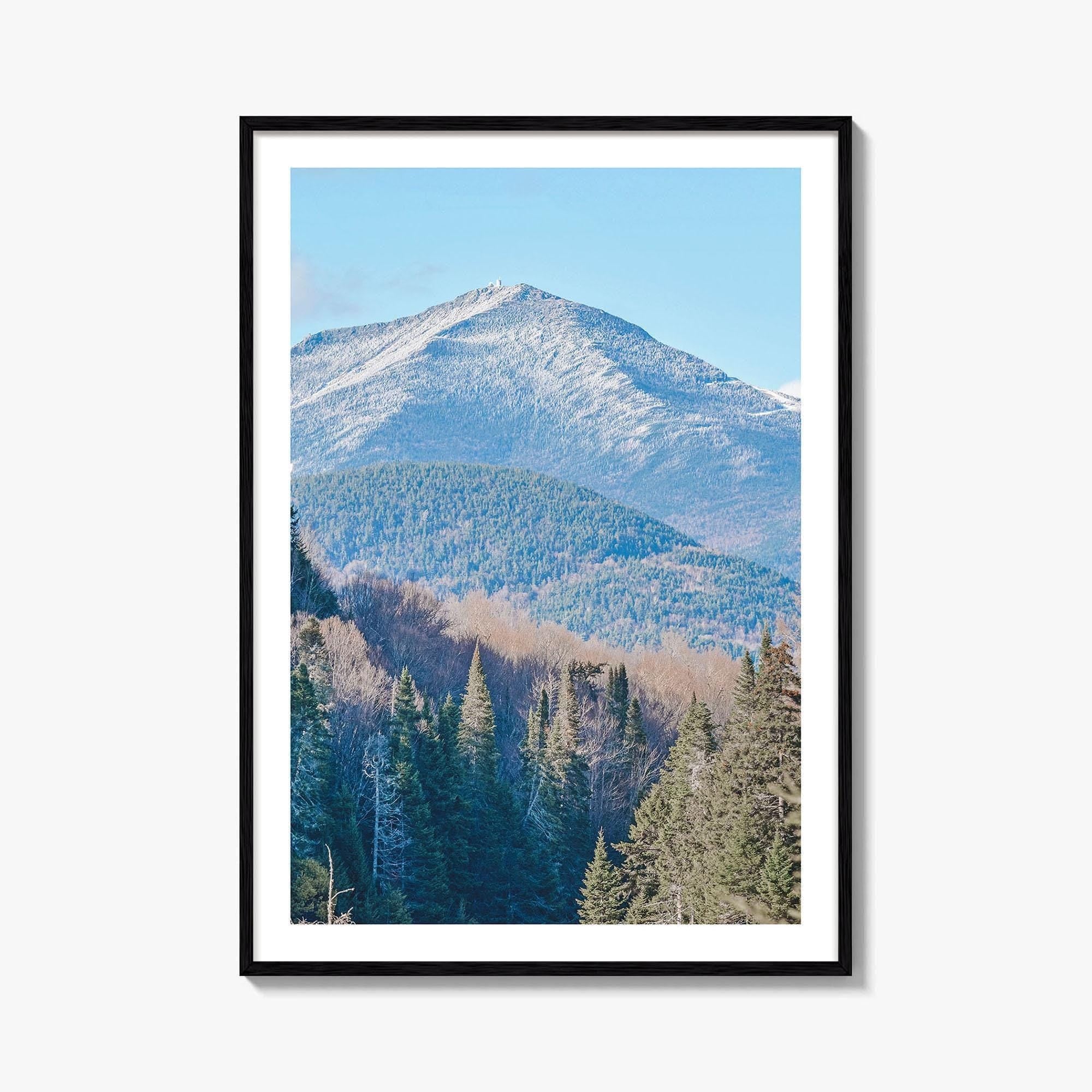 Whiteface Mountain Fine Art Photo Print, Adirondacks, Lake Placid, New York, Wall Decor Poster