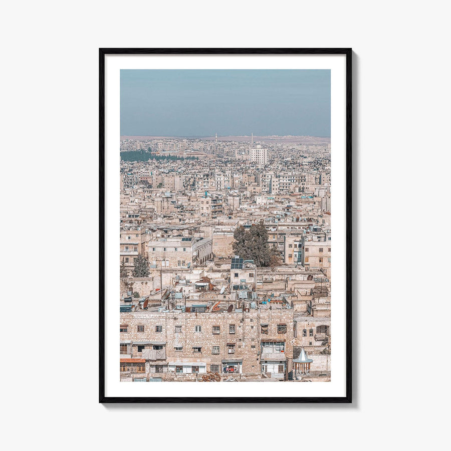Aleppo Fine Art Photo Print, Citadel View, City View, Syria, Wall Decor, Poster