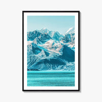 Alaska Fine Art Photo Print, Glacier Bay National Park, USA Landscape Wall Poster