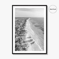Tulum Black and White Fine Art Photo Print, Riviera Maya Cancun Mexico Poster