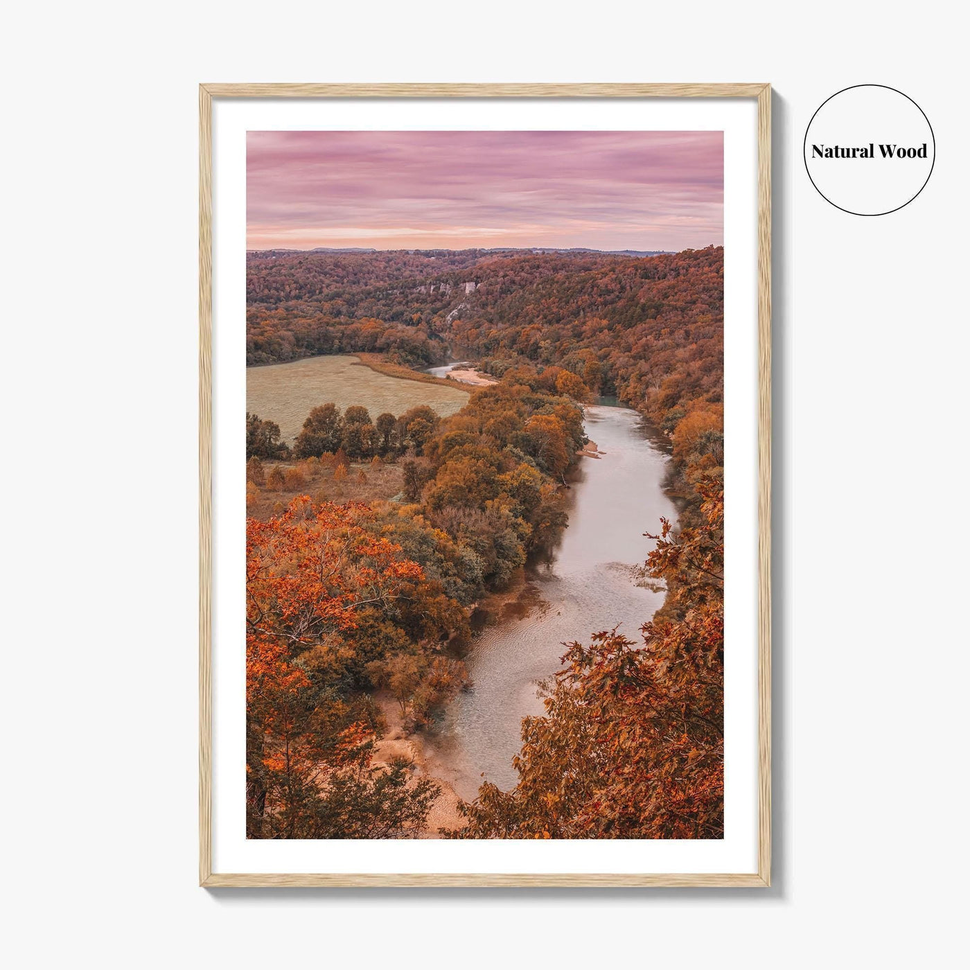 Buffalo National River Arkansas Fine Art Photo Print, Tyler's Bend, Ozarks Wall Poster