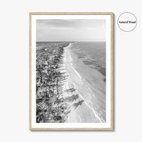 Tulum Black and White Fine Art Photo Print, Riviera Maya Cancun Mexico Poster