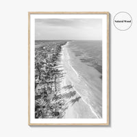 Tulum Black and White Fine Art Photo Print, Riviera Maya Cancun Mexico Poster
