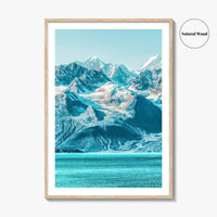 Alaska Fine Art Photo Print, Glacier Bay National Park, USA Landscape Wall Poster
