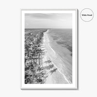 Tulum Black and White Fine Art Photo Print, Riviera Maya Cancun Mexico Poster