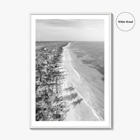 Tulum Black and White Fine Art Photo Print, Riviera Maya Cancun Mexico Poster