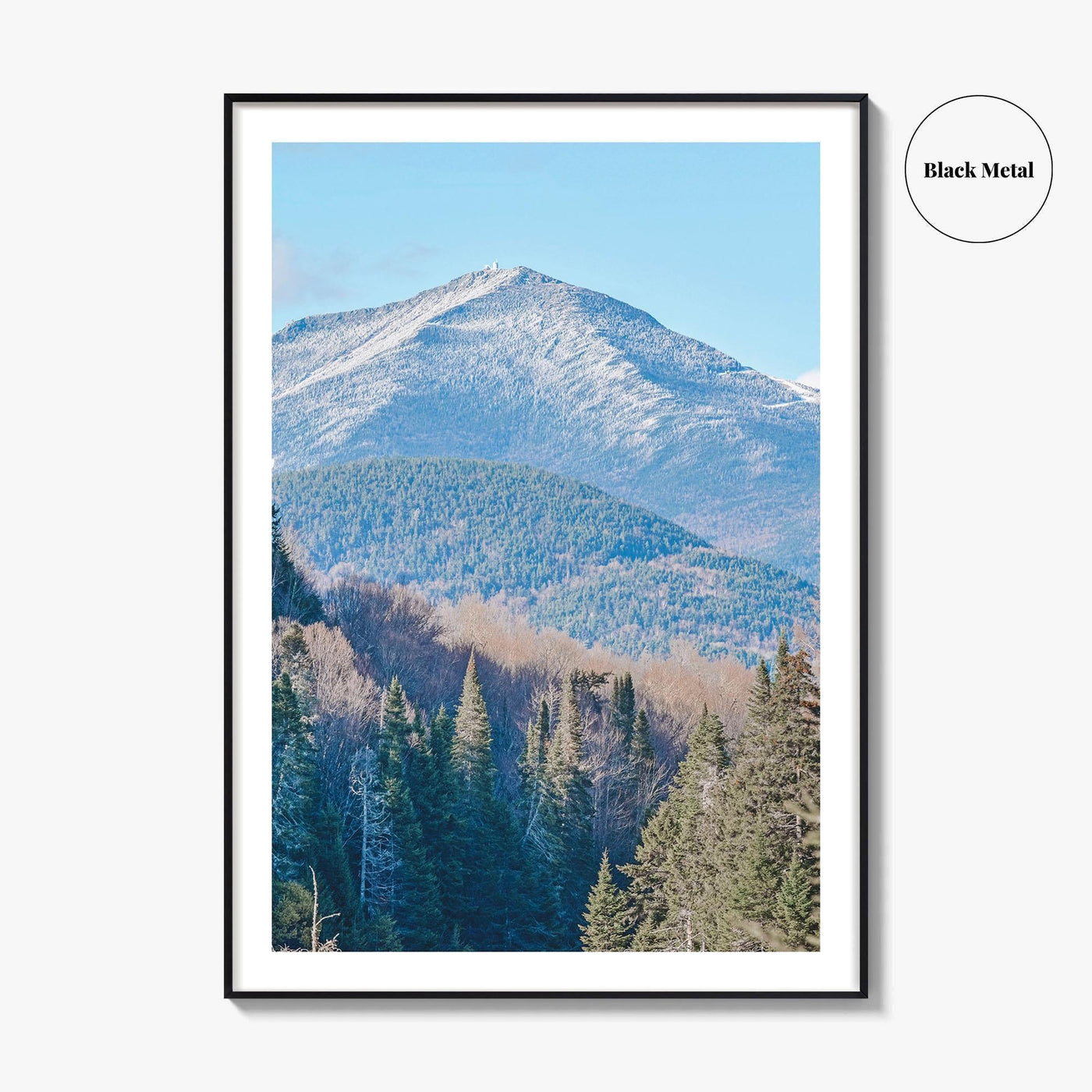 Whiteface Mountain Fine Art Photo Print, Adirondacks, Lake Placid, New York, Wall Decor Poster