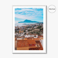 Altea Skyline Fine Art Photo Print, Alicante, Costa Blanca Spain Wall Decor Poster
