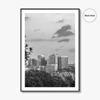Northern Virginia Black and White Fine Art Photo Print, Washington DC, USA Wall Poster