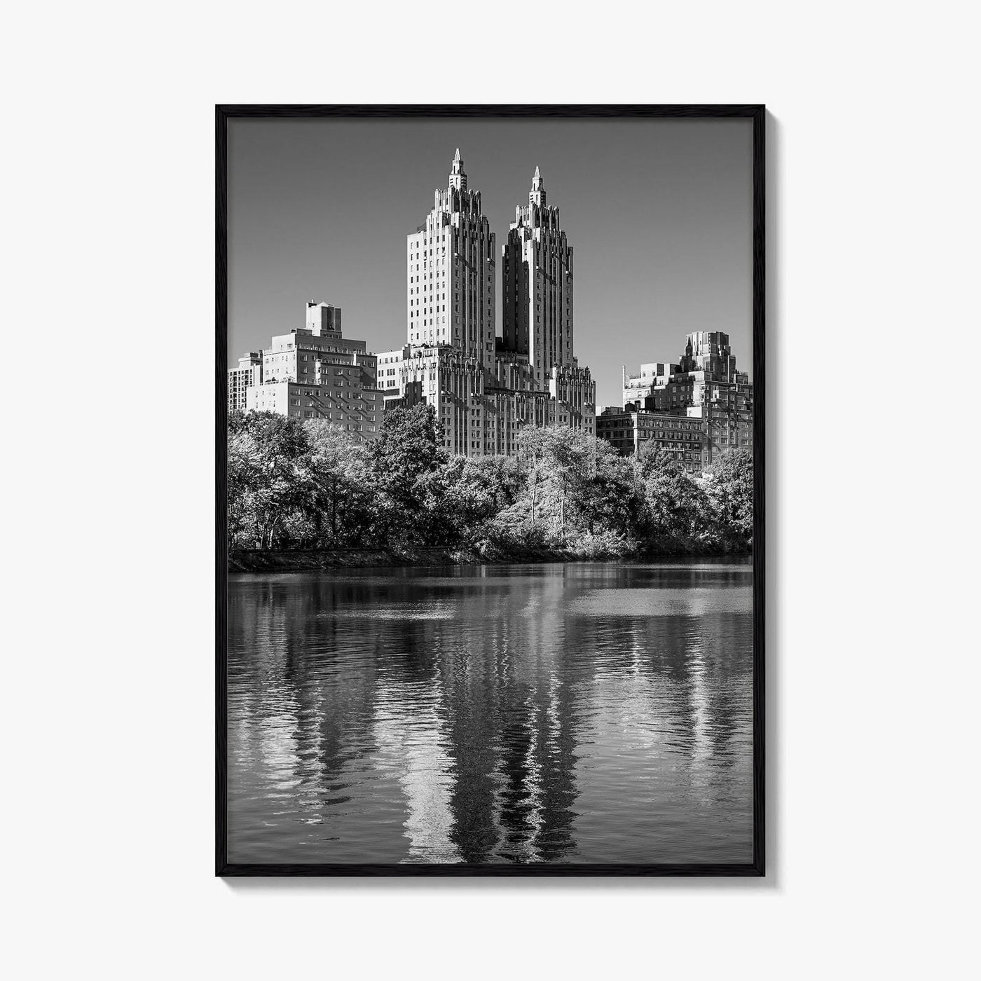 Upper West Side Black and White Fine Art Photo Print, Central Park NYC Poster