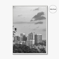 Northern Virginia Black and White Fine Art Photo Print, Washington DC, USA Wall Poster