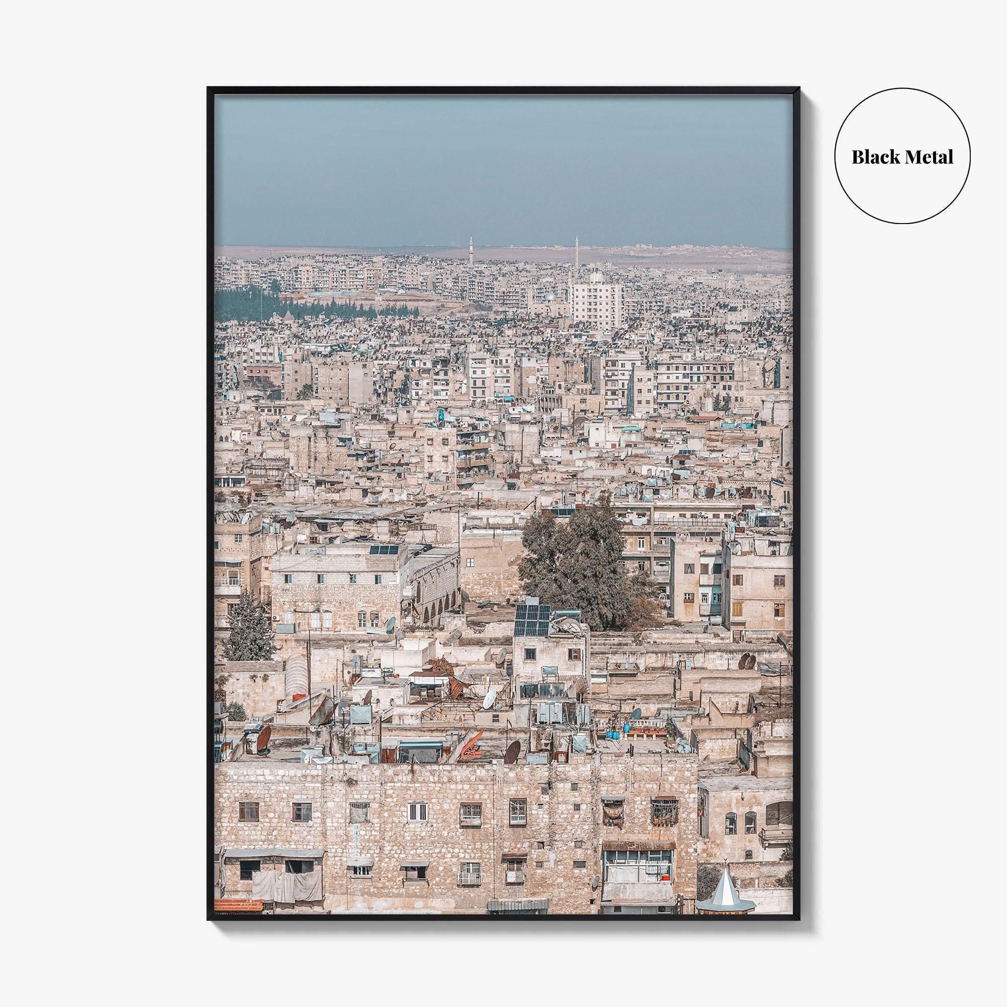 Aleppo Fine Art Photo Print, Citadel View, City View, Syria, Wall Decor, Poster