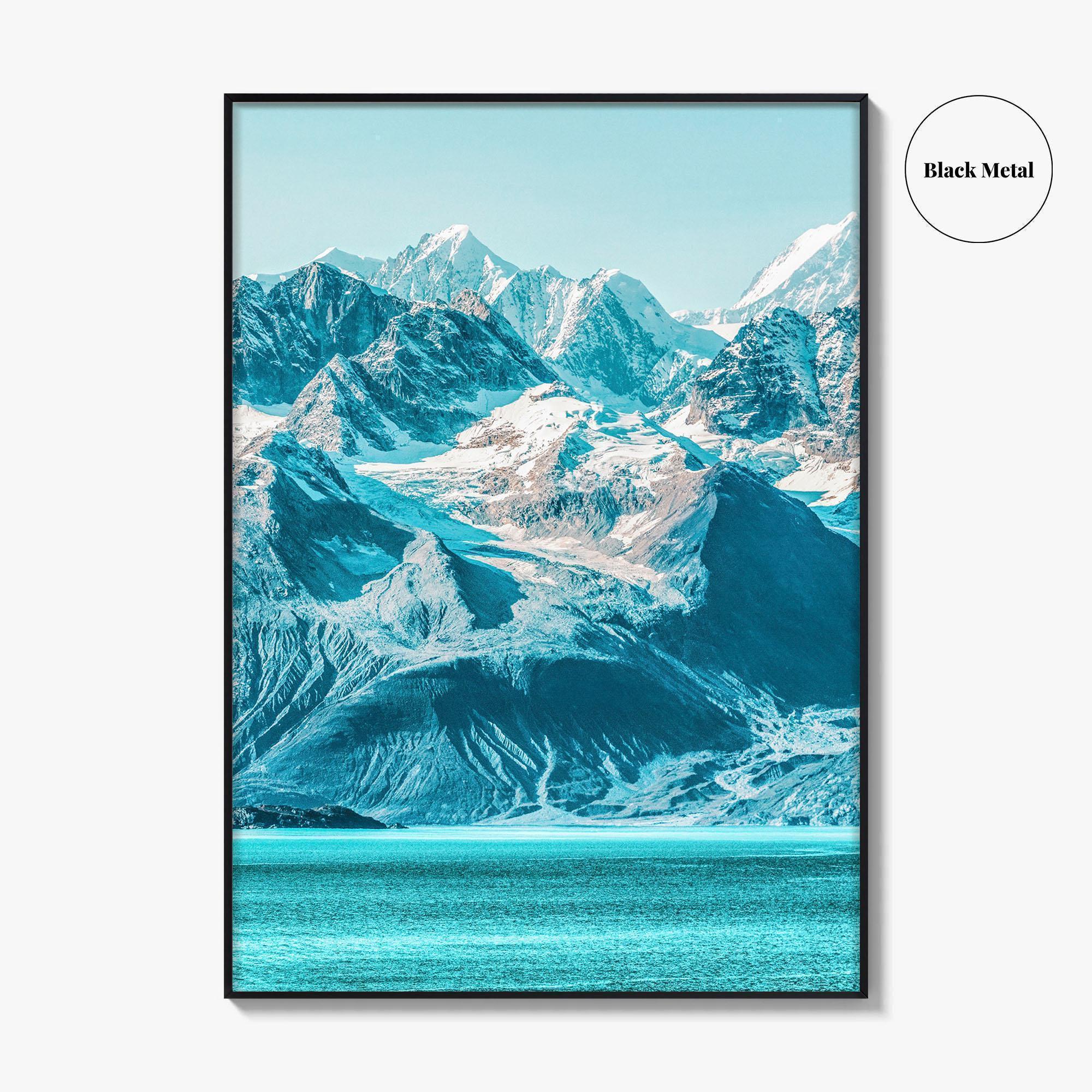 Alaska Fine Art Photo Print, Glacier Bay National Park, USA Landscape Wall Poster