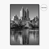 Upper West Side Black and White Fine Art Photo Print, Central Park NYC Poster