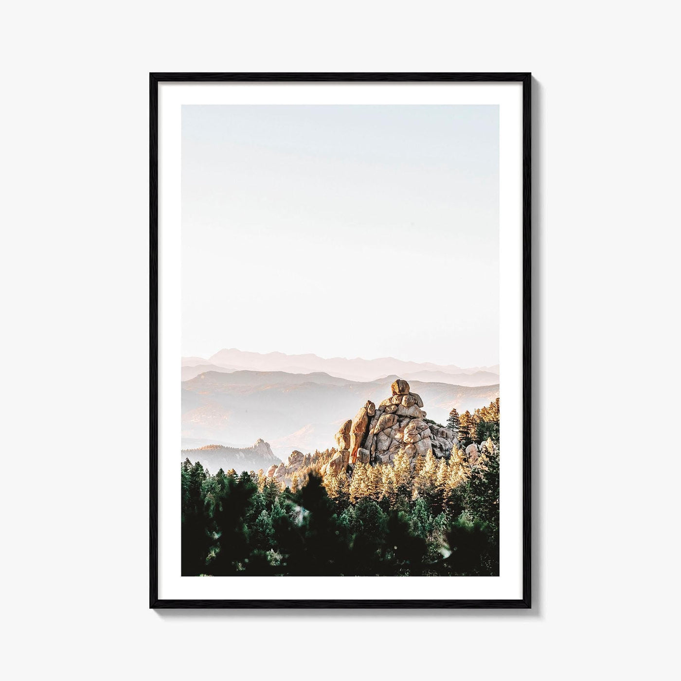 Colorado Fine Art Photo Print, Devil's Head Lookout, Pike National Forest, Landscape Poster