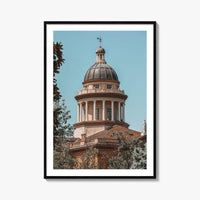 Auburn California Fine Art Photo Print, Placer County Courthouse, USA Wall Poster