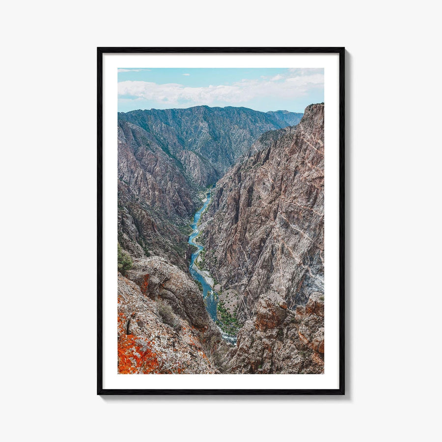 Black Canyon Of The Gunnison National Park Fine Art Photo Print, Colorado Poster, USA