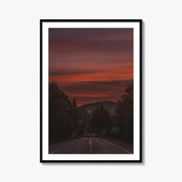 Clemson Fine Art Photo Print, South Carolina Road Wall Art Poster, USA