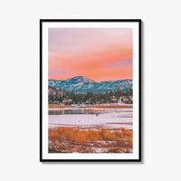Big Bear Lake Fine Art Photo Print, California Wall Decor Poster, USA