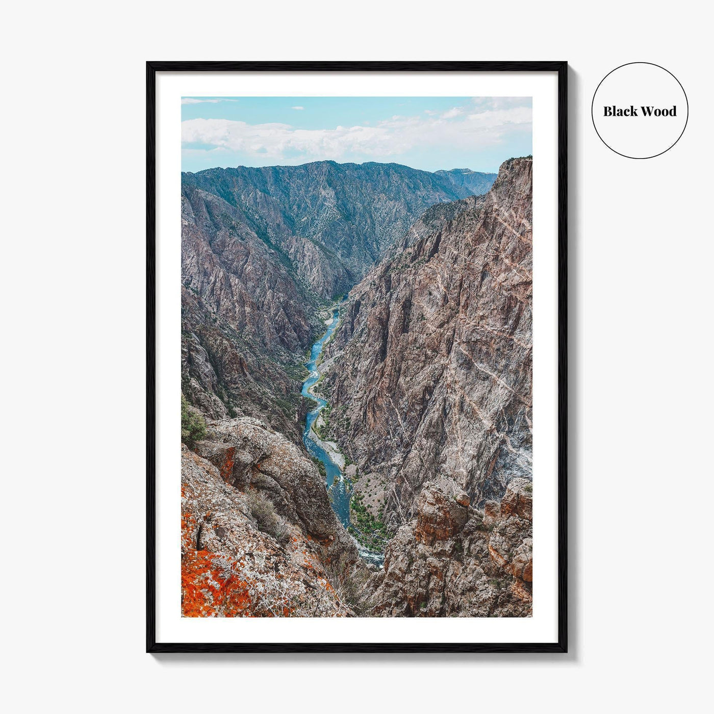 Black Canyon Of The Gunnison National Park Fine Art Photo Print, Colorado Poster, USA