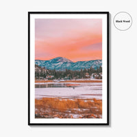 Big Bear Lake Fine Art Photo Print, California Wall Decor Poster, USA