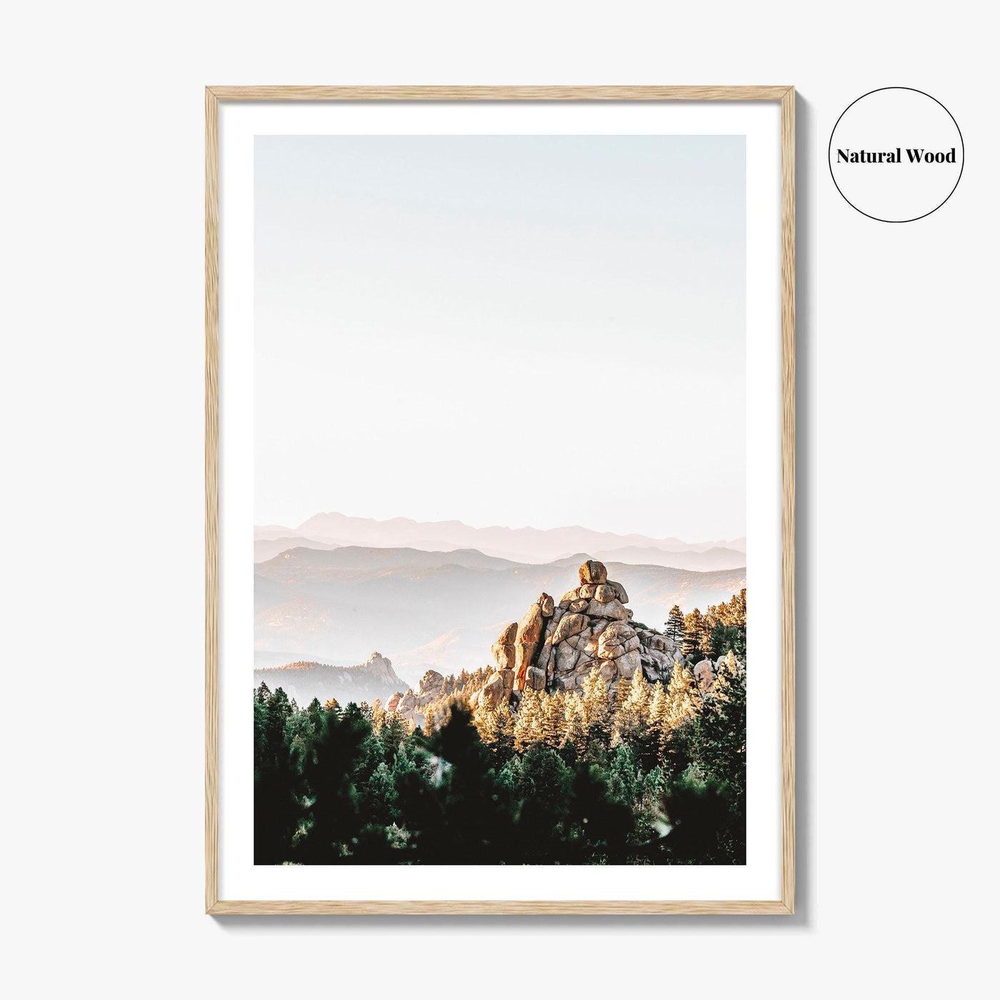 Colorado Fine Art Photo Print, Devil's Head Lookout, Pike National Forest, Landscape Poster