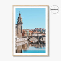 Bilbao Fine Art Photo Print, San Anton Church, Basque Country, Spain Wall Decor Poster