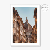 Florence Fine Art Photo Print, Duomo View, Firenze, Tuscany Italy, Wall Decor, Poster