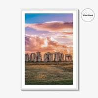 Stonehenge Fine Art Photo Print, England Wall Poster, Wiltshire UK