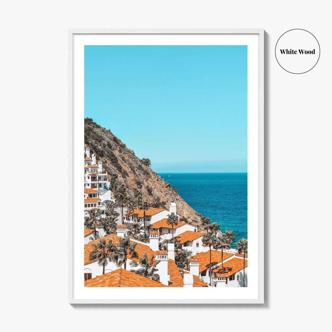 Avalon Fine Art Photo Print, Hamilton Cove, Catalina Island California USA Wall Poster