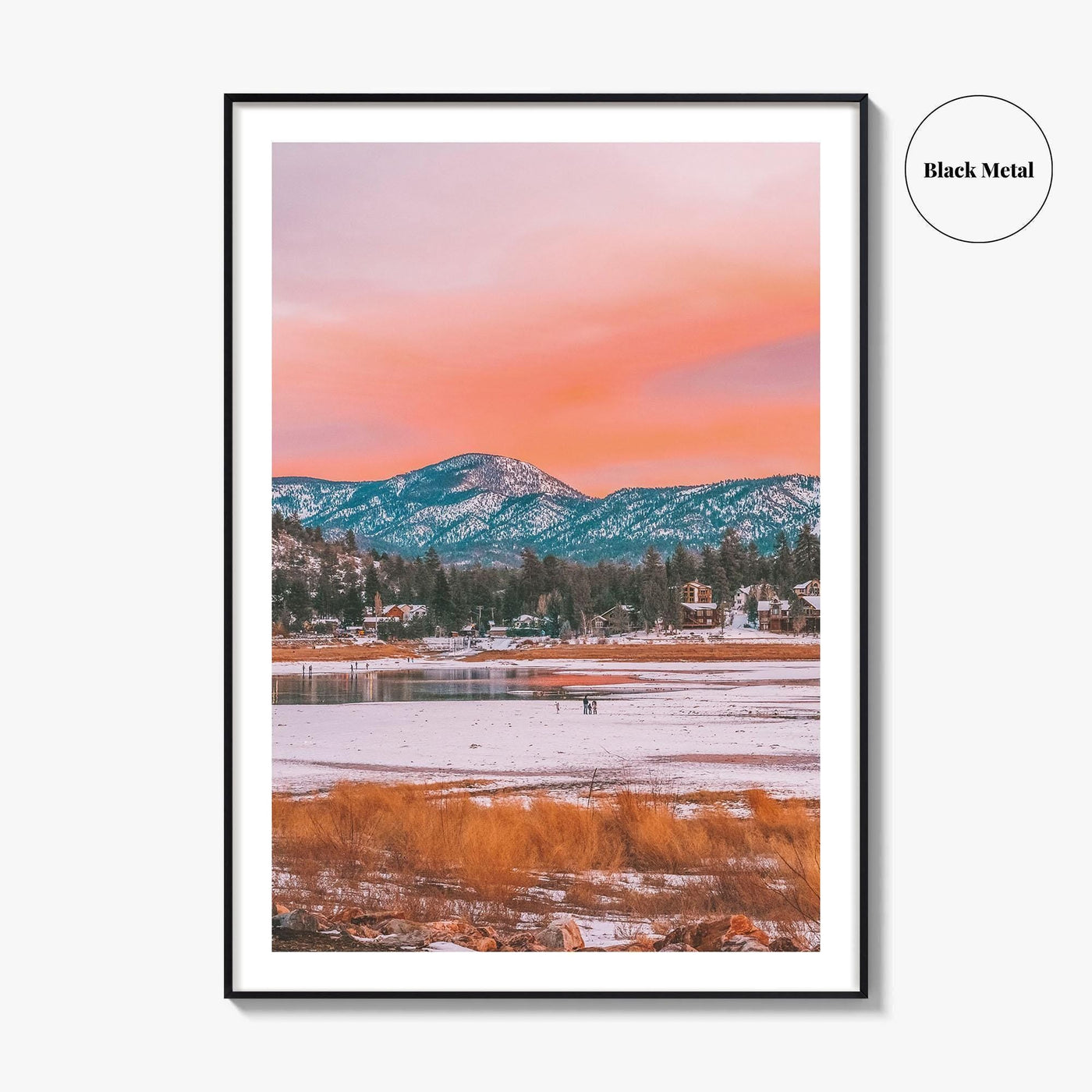 Big Bear Lake Fine Art Photo Print, California Wall Decor Poster, USA