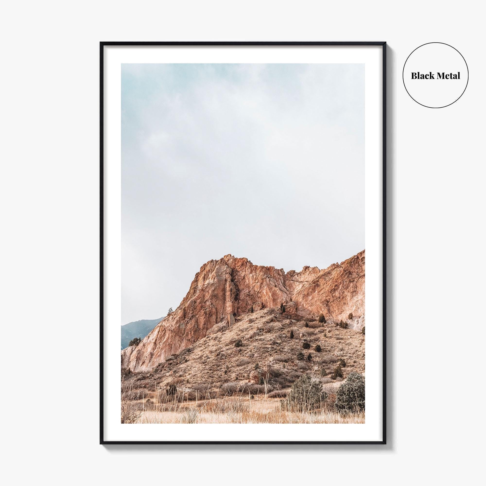 Colorado Fine Art Photo Print, Rocky Mountains Winter Landscape, USA Wall Poster