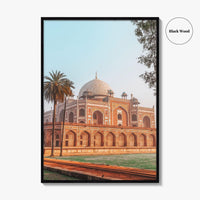 Delhi Fine Art Photo Print, Humayun's Tomb, India Wall Decor Poster